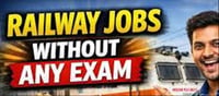 🚆 A Great Opportunity to Secure a Railway Job Without an Exam: What’s the Reality?